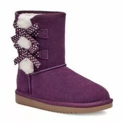 Koolaburra By UGG Victoria Dots Girls' Short Winter Boots Aster Purple