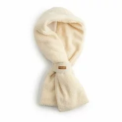 Women's Koolaburra By UGG Sherpa Pull Through Scarf Ivory -Koolaburra by UGG shop unnamed file 1060