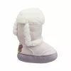 Koolaburra By UGG Plush Boot Pet Toy Rose Smoke