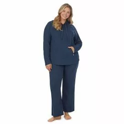 Plus Size Koolaburra By UGG Sweater Knit Pajama Top & Wide Leg Pajama Pants Set Olive -Koolaburra by UGG shop unnamed file 1321