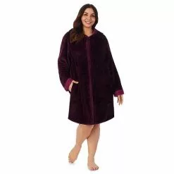 Plus Size Koolaburra By UGG Plush Hooded Zip Robe Trooper -Koolaburra by UGG shop unnamed file 1371