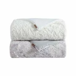 Koolaburra By UGG Bella Faux Fur Comforter Set With Shams Frost Gray -Koolaburra by UGG shop unnamed file 211