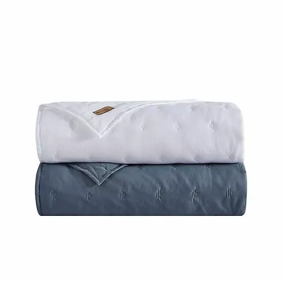 Koolaburra By UGG Koolawash Diamond Quilt Set With Shams Kb White 5 Koolaburra By UGG Koolawash Diamond Quilt Set With Shams Kb White - Image 5