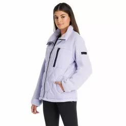 Women's Koolaburra By UGG Mixed-Media Fleece Jacket Lilac -Koolaburra by UGG shop unnamed file 864