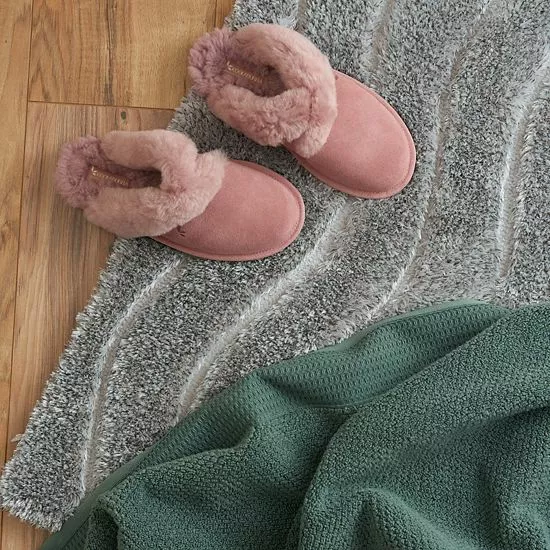 Koolaburra By UGG Wave Bath Rug Birch 2 Koolaburra By UGG Wave Bath Rug Birch - Image 2